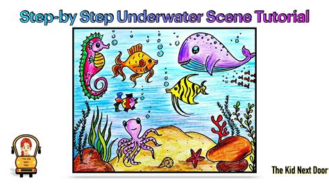 how to draw underwater animals|Master How to Draw Sea Animals: Unleash Your Inner Marine .